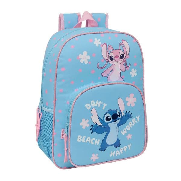 Safta Mochila Stitch Happy 19L Multicolor