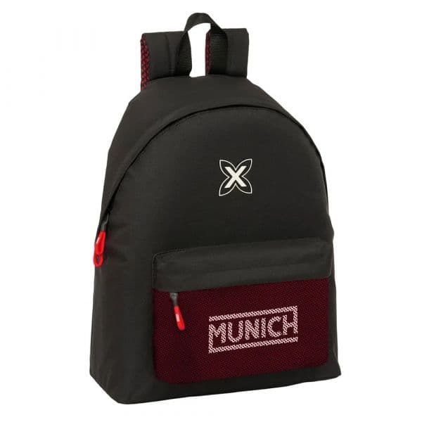 Munich Mochila Vulcan 33 x 42 x 15 cm Preto