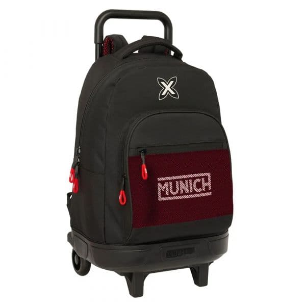 Munich Mochila com Rodas Vulcan 45 cm Multicolor e Preto