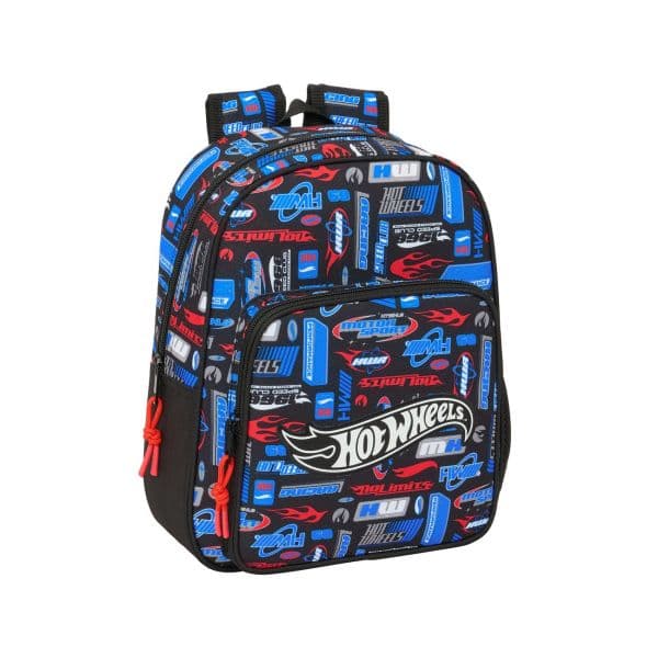 Safta Mochila 33CM Pré Escolar Hot Wheels