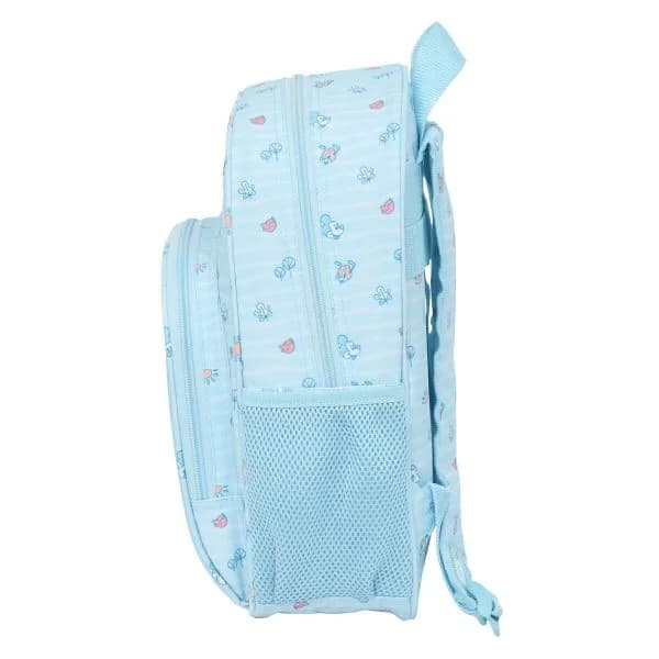 Safta Mochila Mickey Mouse Clubhouse Baby 28x34x10 Cm Azul Claro