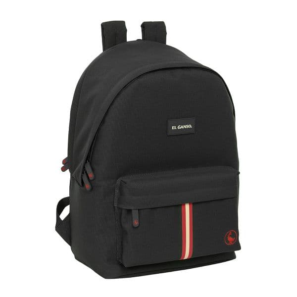 El Ganso Mochila The Goose Basics 31x44x18 cm Preto
