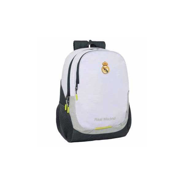 Safta Mochila Real Madrid C.F. 25/26 32x43x14 cm / 23L Branco/Azul