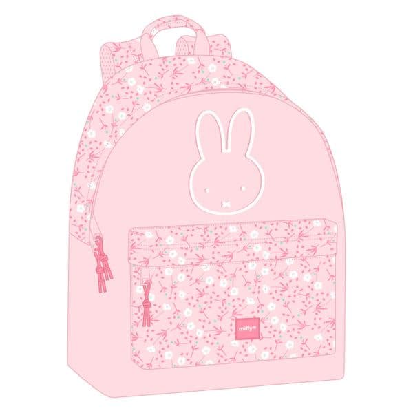 Miffy Mochila Flowers 32x43x14 cm 20L Multicolor
