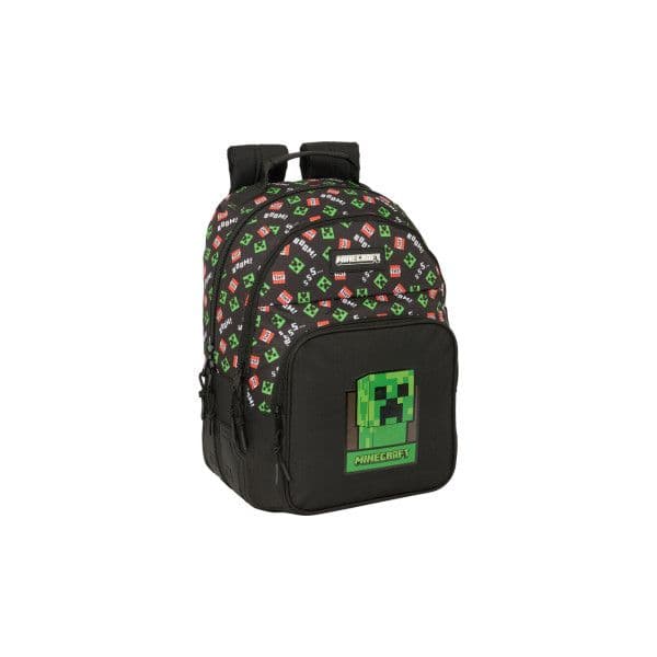 Safta Mochila Minecraft 42cm Adaptável
