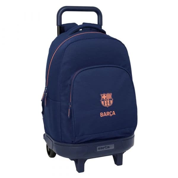 Safta Mochila com Rodas F.C. Barcelona 2nd Kit 25/26 33L Azul Marinho
