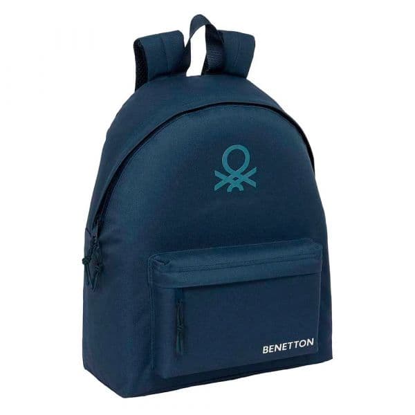 Safta Mochila Benetton Basics 33x42x15 cm / 20.80L Antracite