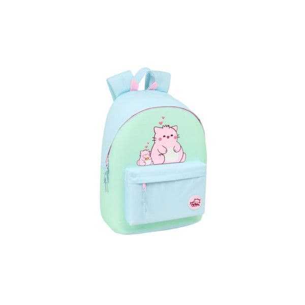 Safta Mochila Pembe The Pink Cat para Portátil até 14.1" Multicolor