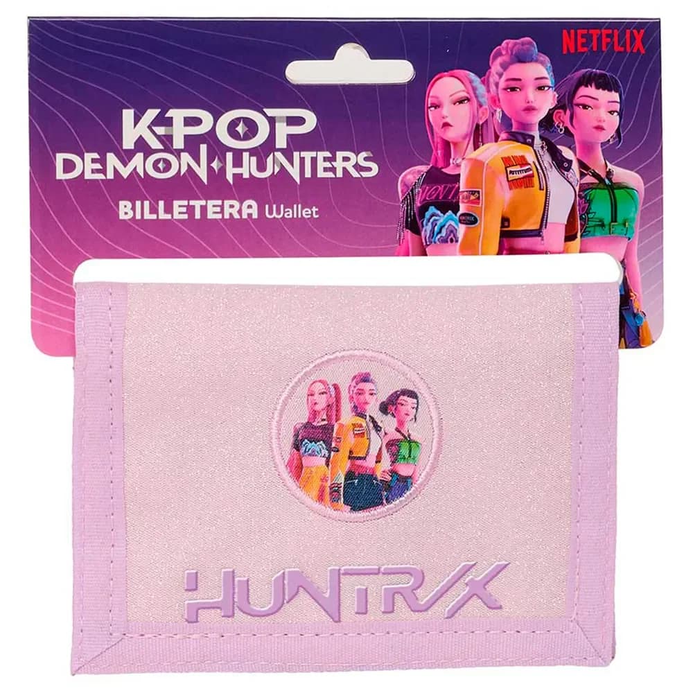 Safta Kpop Demon Hunters Carteira Iconic 12.5x9.5cm - 842667036