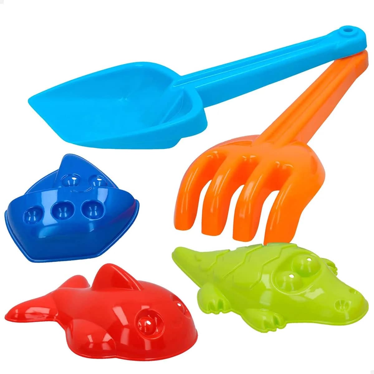 Conjunto de Praia Formas Pá Ancinho Color Beach