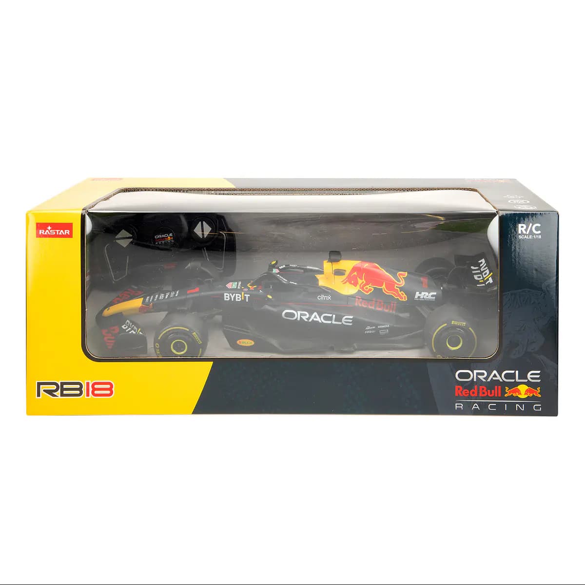 Rastar Carro Telecomandado F1 RB18 1:18 Preto