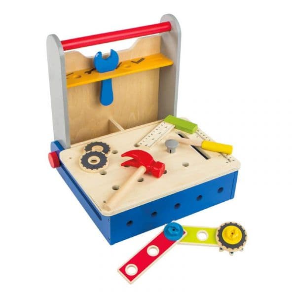 Play & Learn Caixa de Ferramentas em Madeira - CB46216