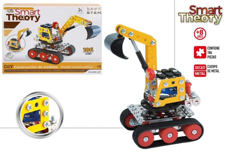 Smart Theory Escavadora 186 PCS Metal