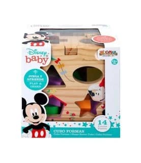 Woomax Disney Baby Cubo Formas de Madeira - CB48717