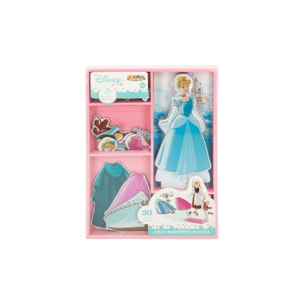 Colorbaby Puzzle Magnético Cinderela e Princesas Disney 30 Peças