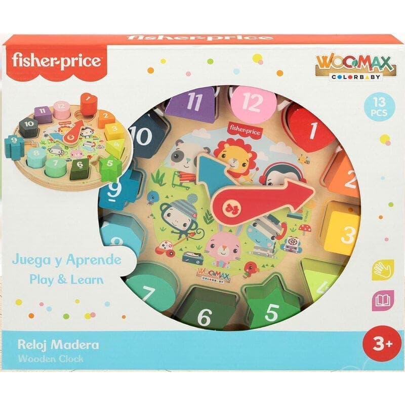 Fisher-Price Relógio dos Animais em Madeira