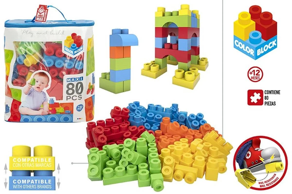 Bolsa 80 PCS Color Block