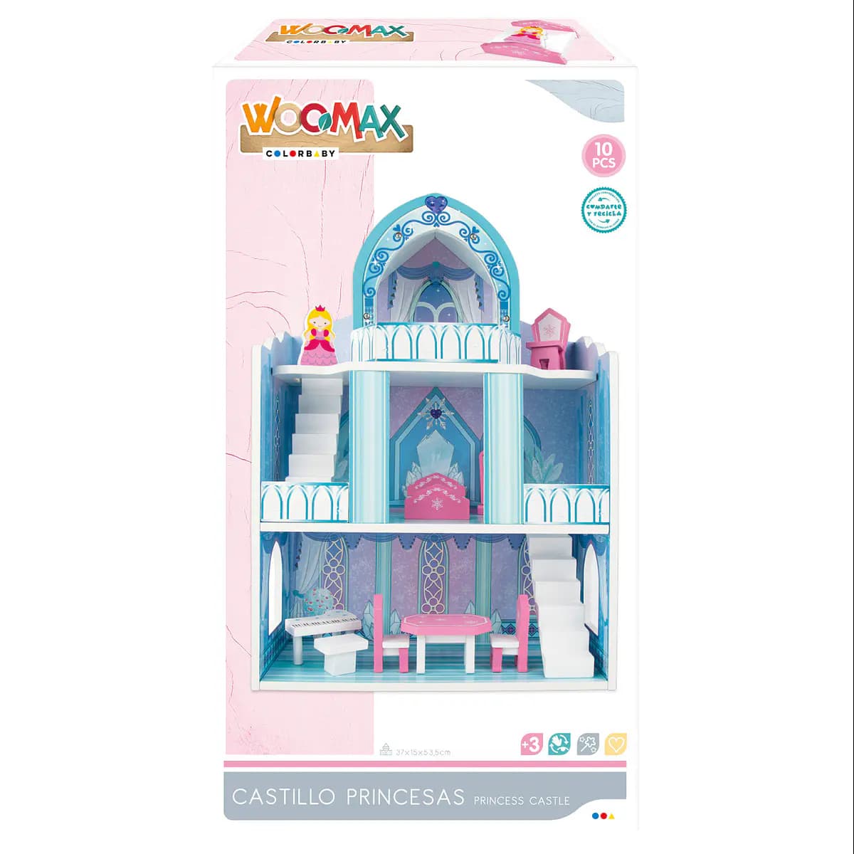 Woomax Castelo de Princesa em Madeira - CB49314
