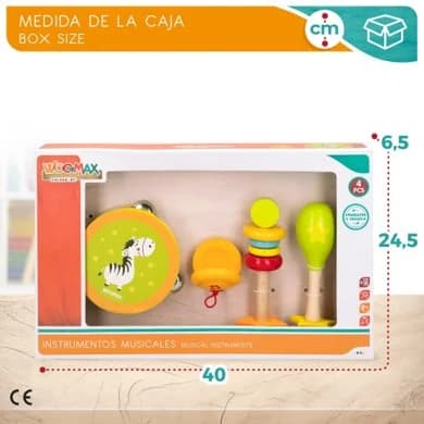 WOOMAX - Kit Instrumentos Musicais