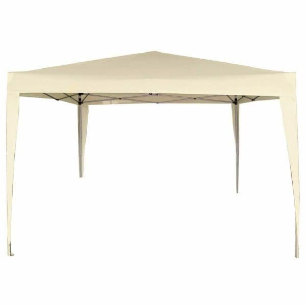 Aktive Gazebo Dobrável 300x300x240 cm Creme
