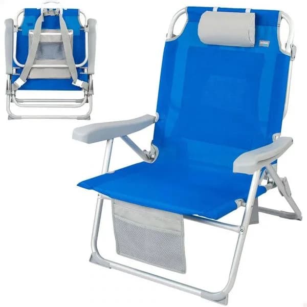 Aktive Cadeira Praia 62633 Azul XL