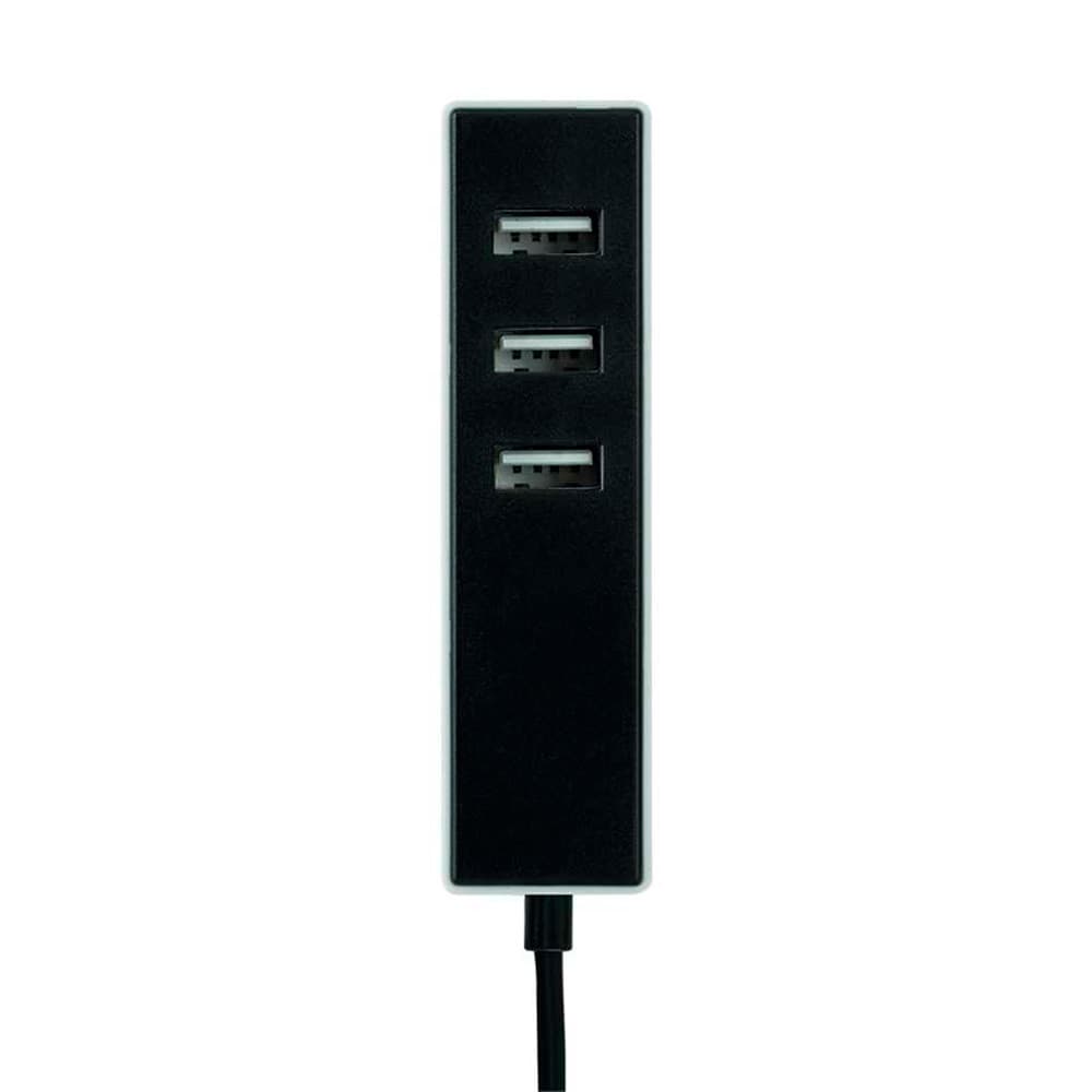 3 adaptador usb a com fixação 1,5 m preto