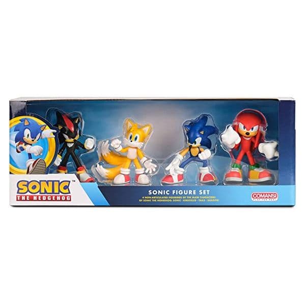 Conjunto de Figuras Sonic (Sonic, Shadow, Knuckles, Tails) - Y90300