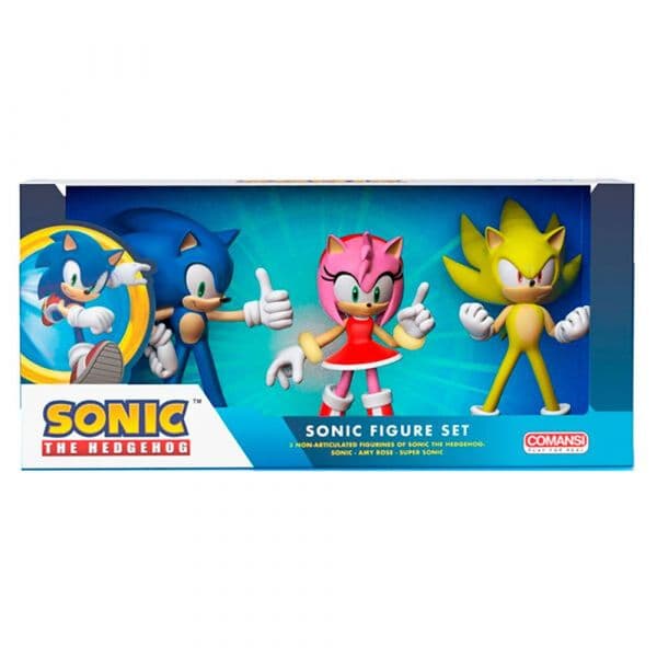 Comansi Blister Figuras Sonic The Hedgehog
