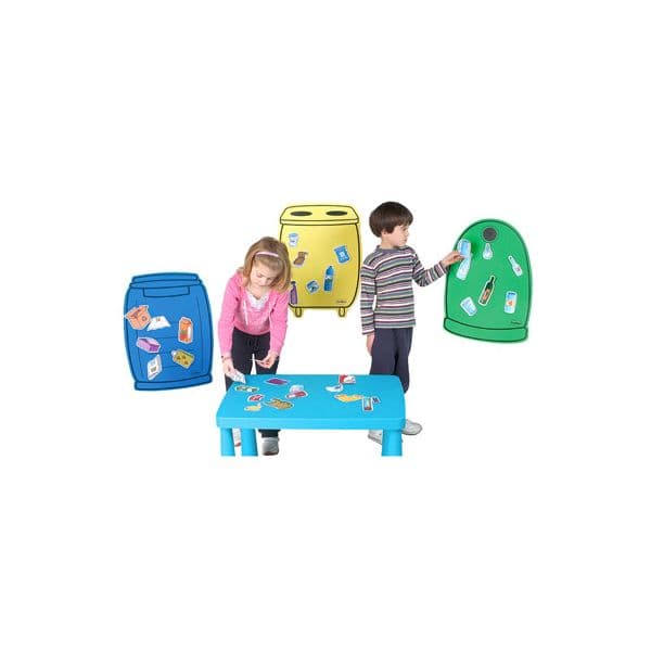 Henbea Jogo Plastico Reciclagem Material Organico Vidrio Papel 36 Peças - OFF068423CE