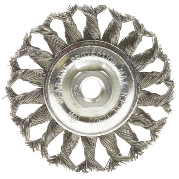 Amig Escova Circular Arame Entrelaçado, M14, 1H X 125 X 0,5 X 25 mm Mod. 34410