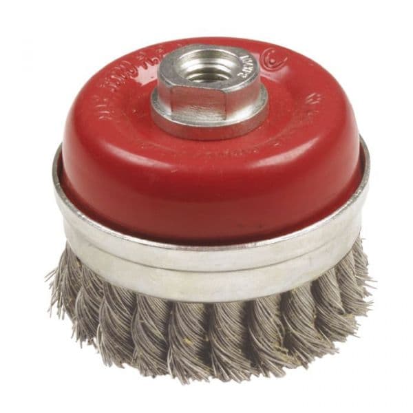 Amig Escova Taça Arame Entrelaçado, M14, 60 X 0,5 X 16 mm Mod. 35410