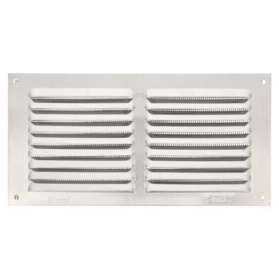 Grelha ventilação 150x300 Prata c/rede refª 20214 Amig - A20214 - Ferramentaspro.pt