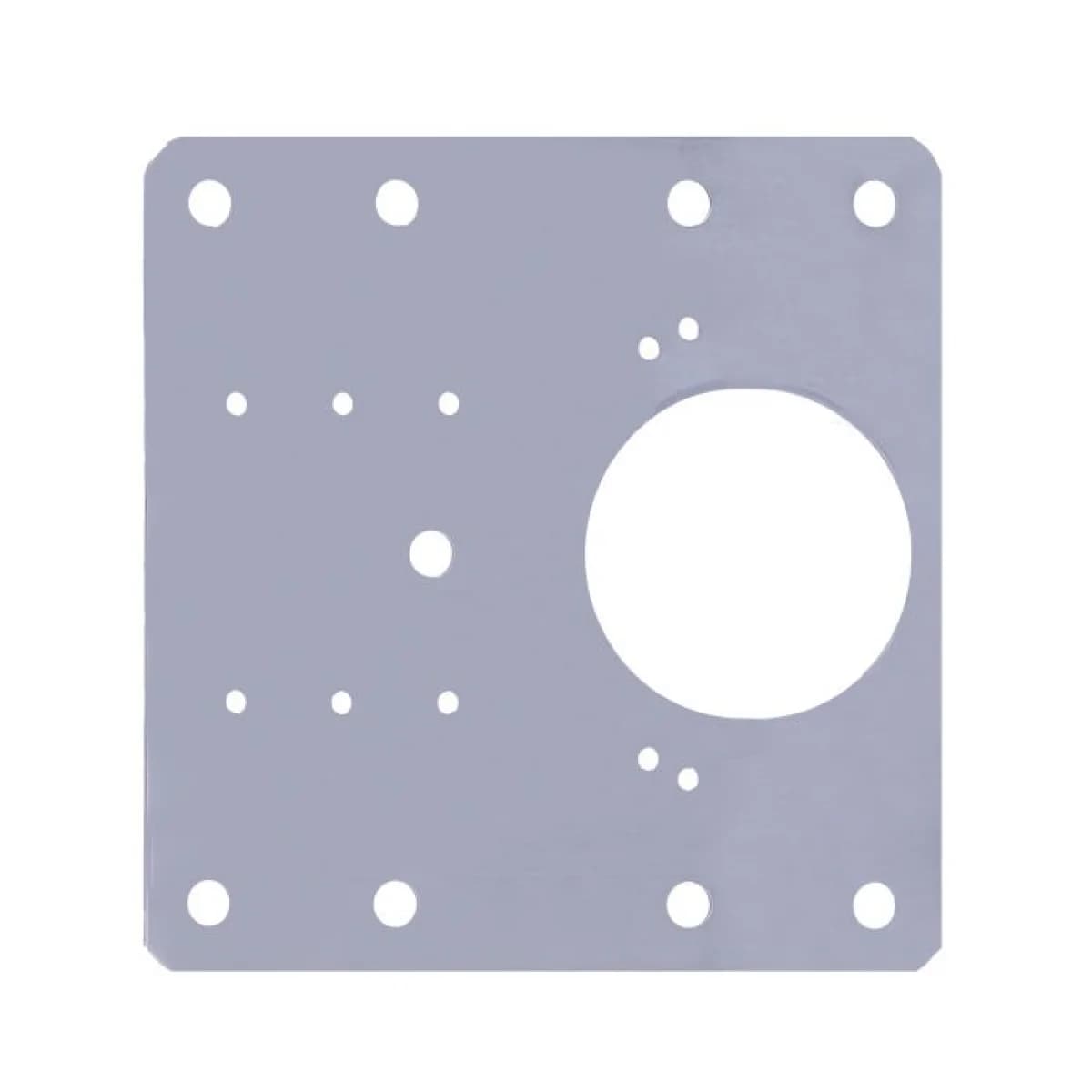 Placa de reparação 90x90mm p/dobradiças copo Ø35 mm BC01 inox refª 27213 Amig - A27213 - Ferramentaspro.pt