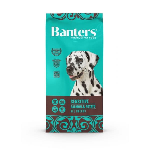 Banters Sensitive Salmon & Potato 15Kg