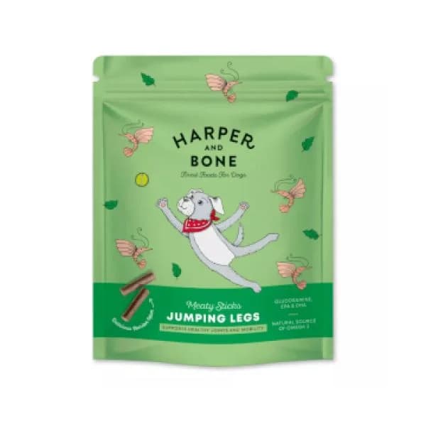 Harper & Bone Snacks Funcionais Cães Jumping Legs Mobilidade & Articulações 75gr