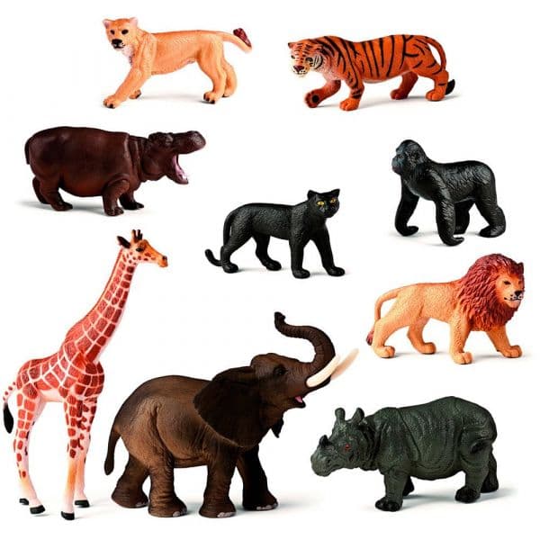 Miniland Animais da Selva 9 Unidades - 8413082251192