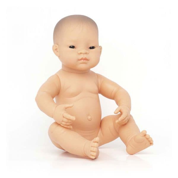 Miniland Wrist Newborn Asiatica 40 cm Bege