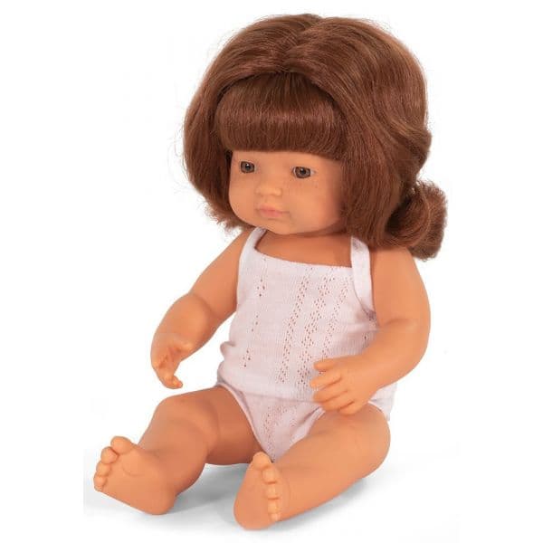 Miniland Menina Ruiva Bebê 38cm - 8413082311506