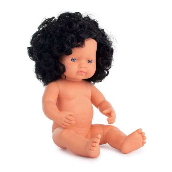 Miniland Morena Rizad 38 cm Baby Colorido