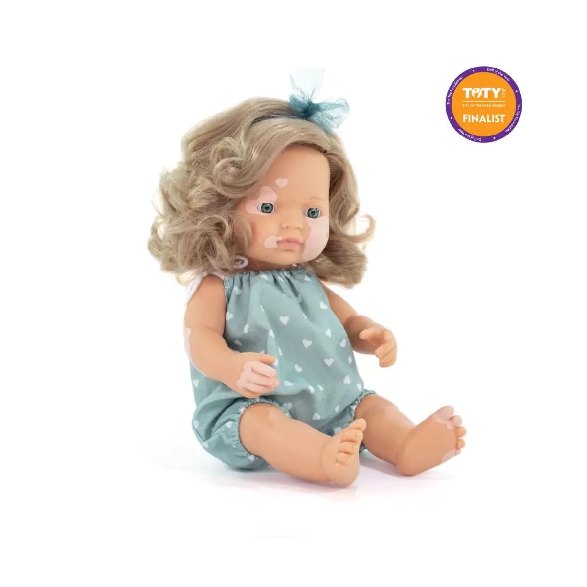 Miniland Boneca Caucasiana com Vitiligo 38cm