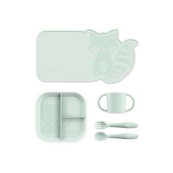 Miniland Serviço de Mesa 5 Peças Dolce Meal Set BLW Mint