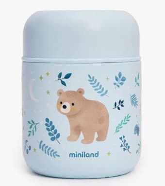 Miniland Termo Urso 280ml Azul