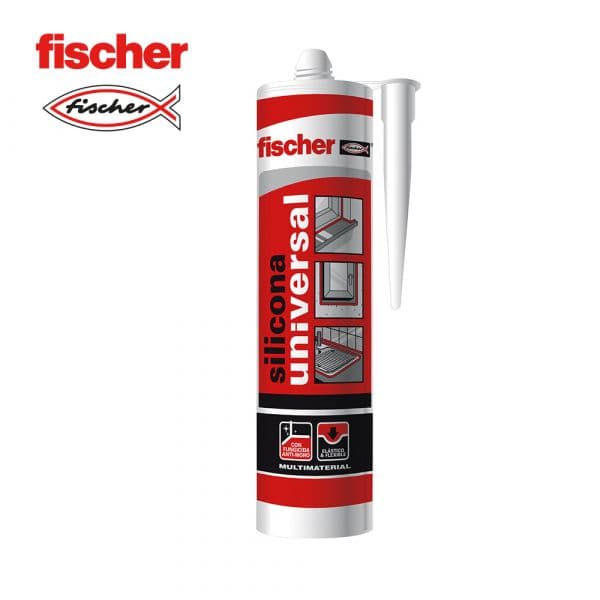 Fischer Silicone Universal Branco 280ml - EDM96031