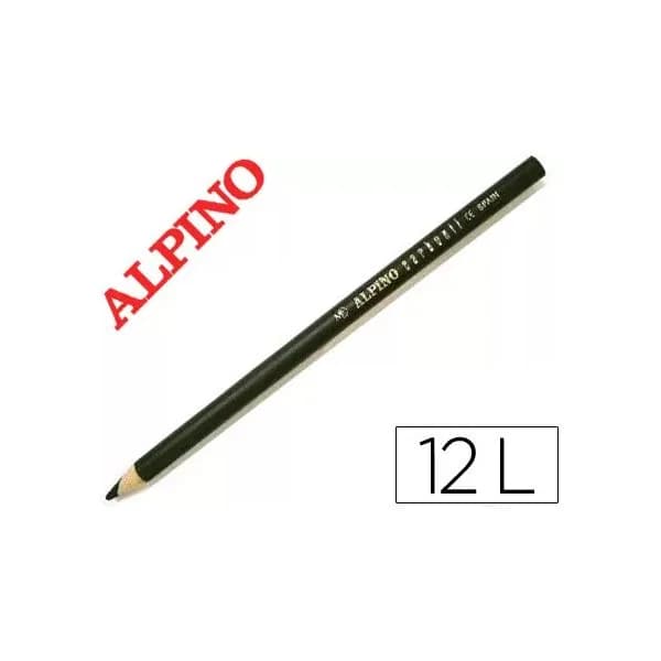 Alpino 12 un. Lápis Carbonil - 04380