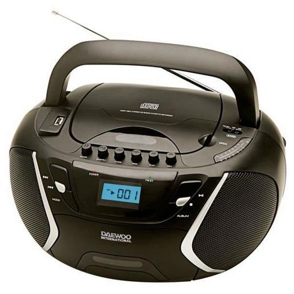 Daewoo Rádio CD DBU51 Black
