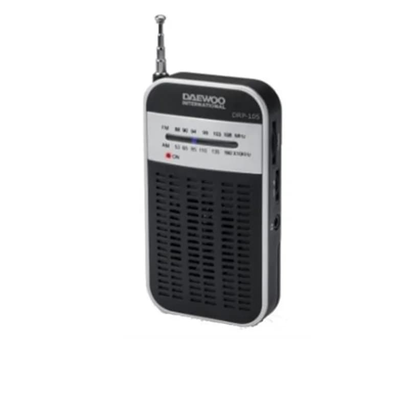 Radio Bolso Daewoo Drpo-1055 Preto
