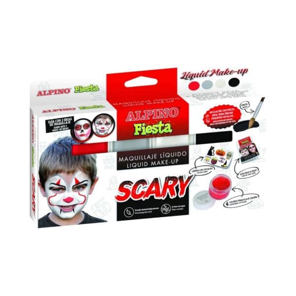 Alpino Kit de Maquilhagem Fiesta Scary Liquid Make-Up