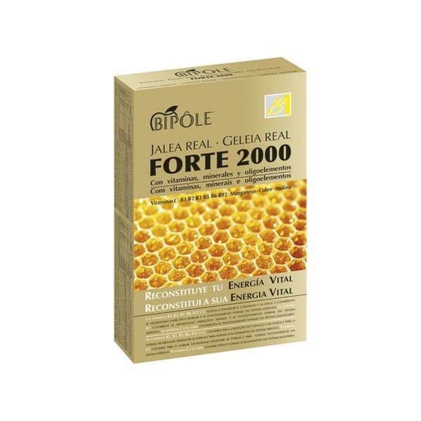 Dietéticos Intersa Geleia Real Forte 2000 20 Ampolas