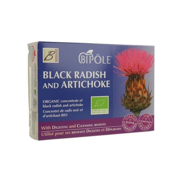 Intersa Rabanete Preto e Alcachofra 20 Ampolas de 10ml