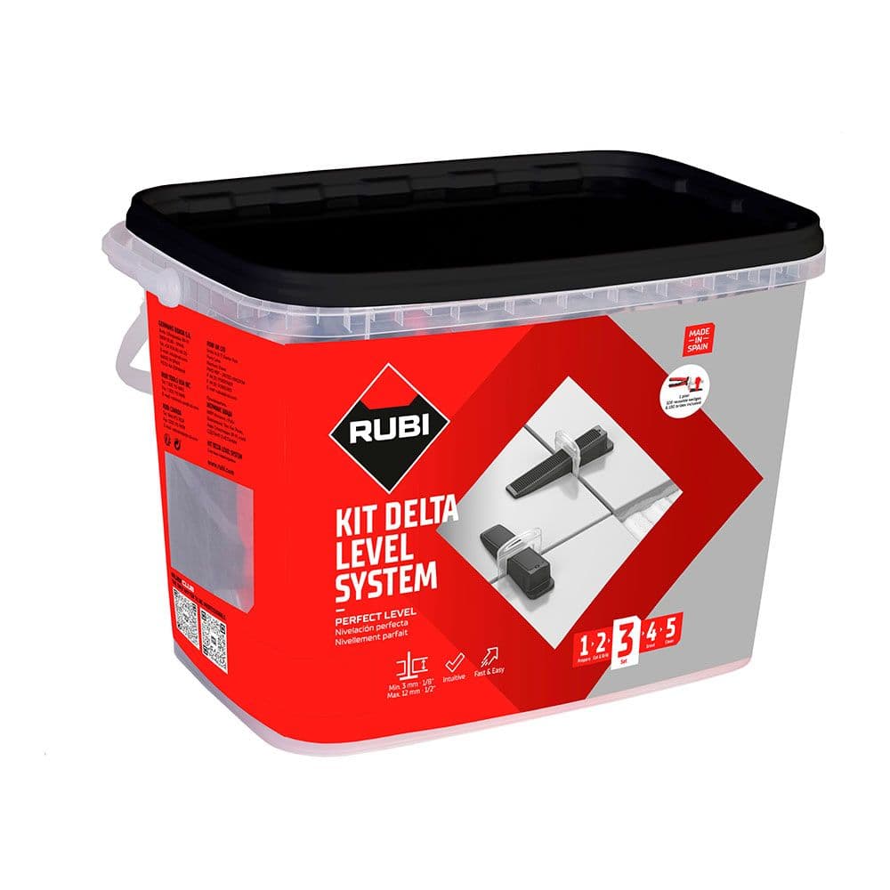 Rubi Kit Delta Level System 1,0MM - 03956